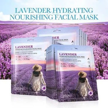 Zozu Lavender Facial Sheet Mask, 25 g - Image 2