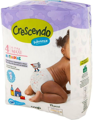 Crescendo Size 4 Baby Pull-Up Diaper Pants, 8-15 kg, 19 pcs - Image 2