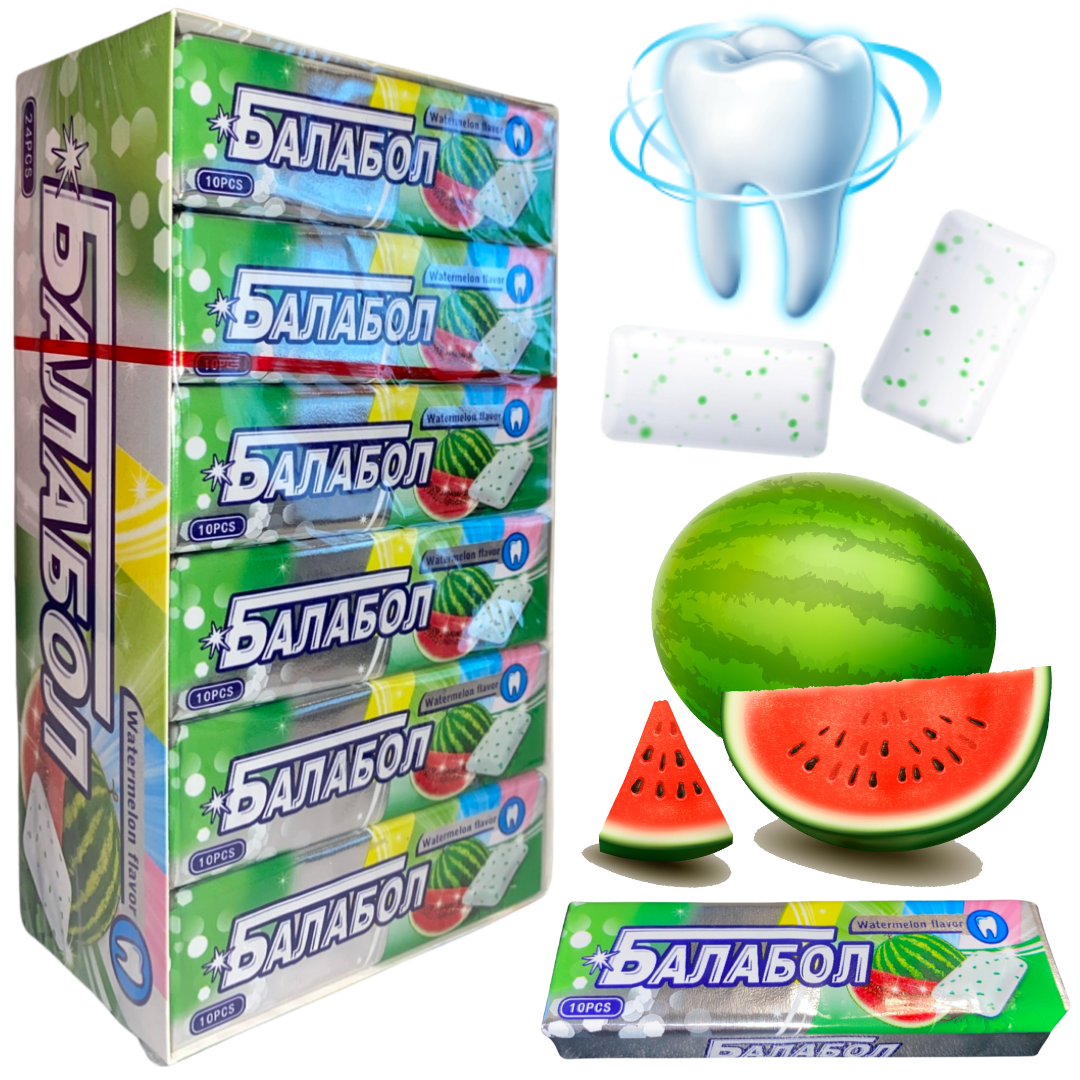 Chatterbox Watermelon Bubble Gum
