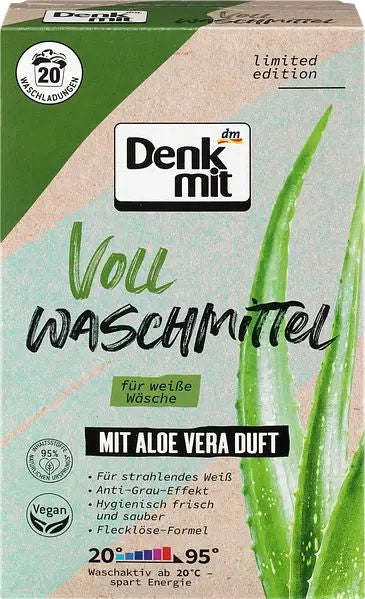 Denkmit Aloe Vera Universal Laundry Detergent Powder, 20 Loads, 1.3 kg