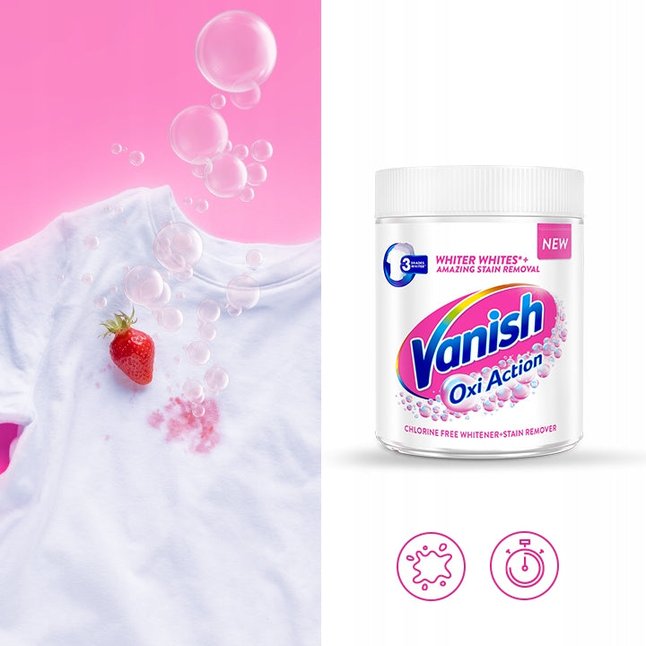 Vanish Oxi Action Powder Stain Remover & Bleach, 500 g - Image 3