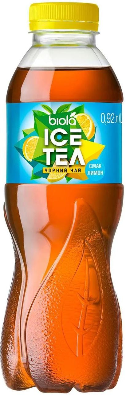 Biola Lemon Iced Black Tea, 920 mL