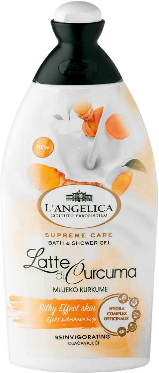 L'Angelica Turmeric Milk Shower Gel, 500 mL