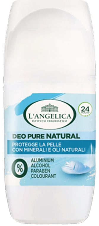 L'Angelica Pure Natural Women's Roll-On Antiperspirant, 50 mL