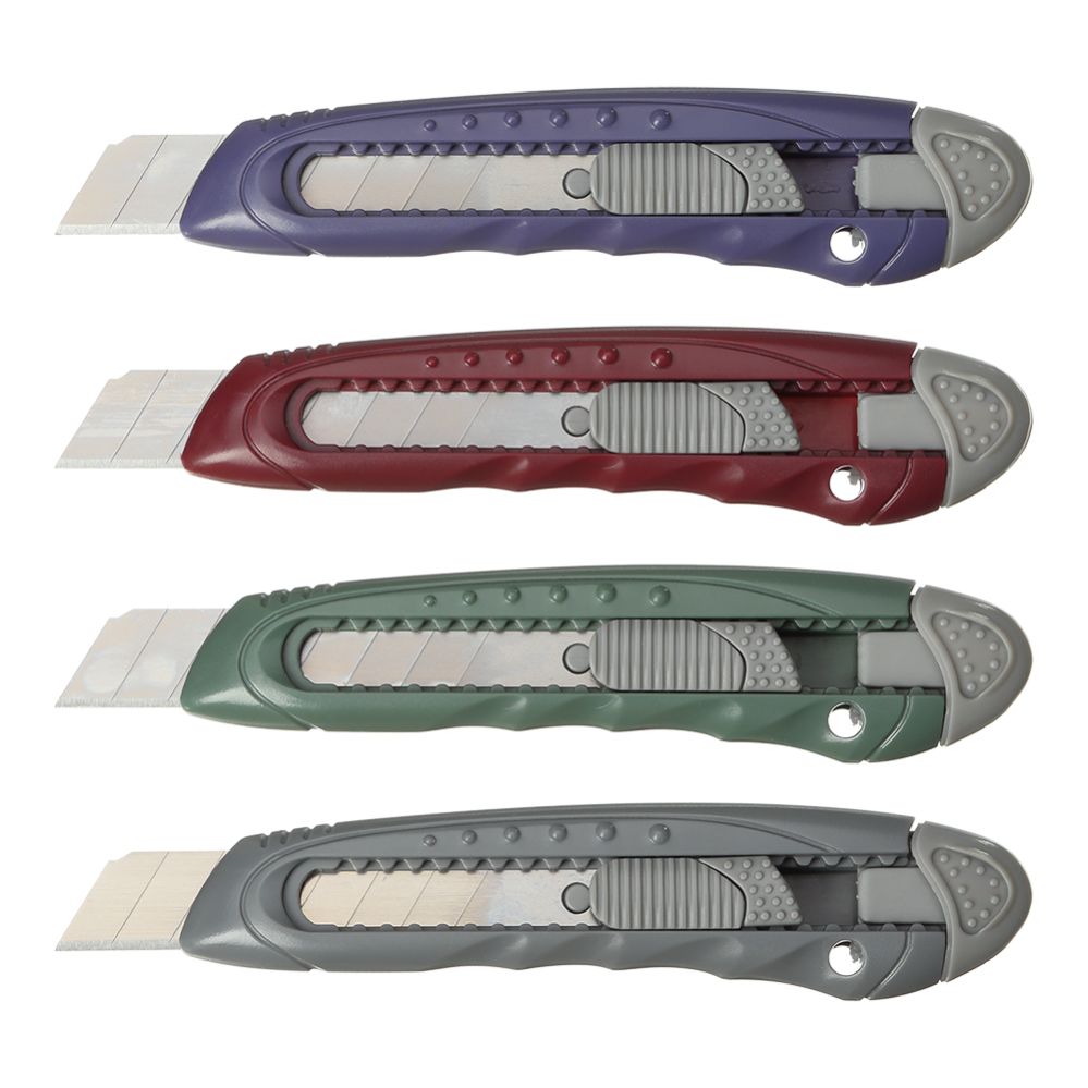 Buromax BM4651 Morandi Style Utility Knife, 18 mm, Assorted