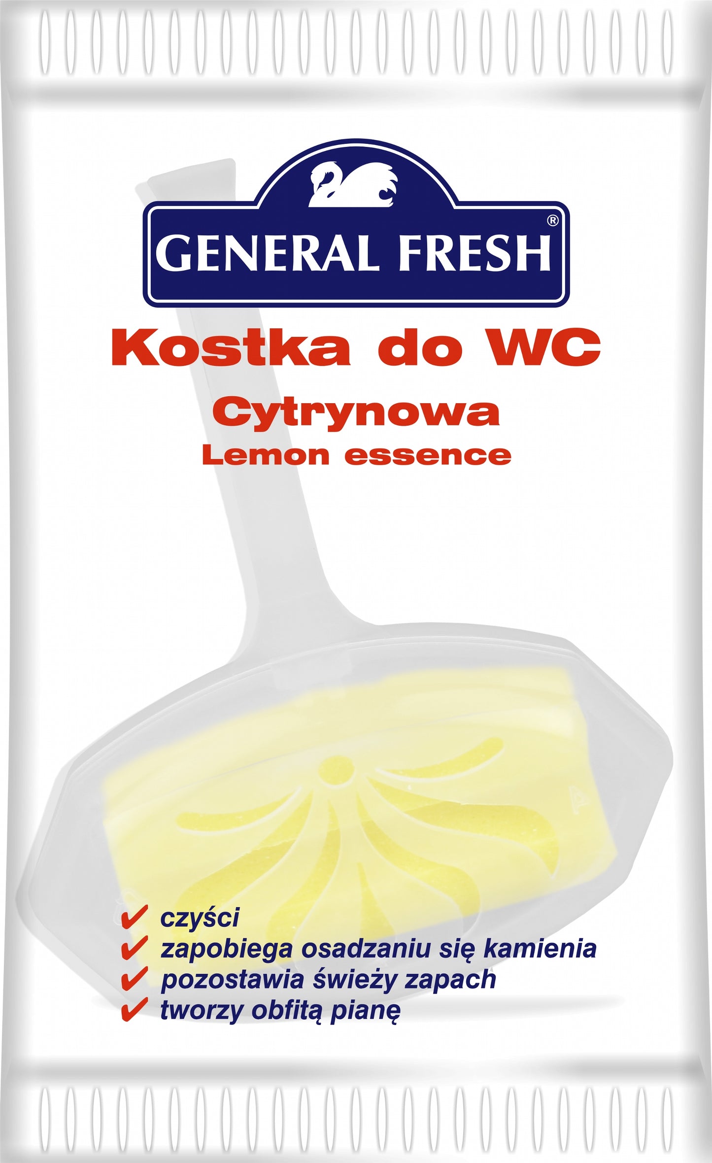 General Fresh Lemon Toilet Rim Block, 35 g