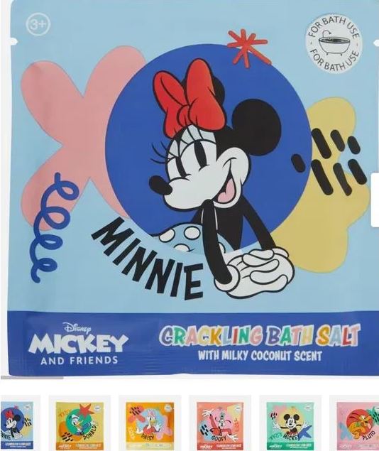 Disney Kids Crackling Bath Salt, Assorted, 55 g