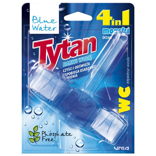 Tytan Blue Water 4-in-1 Toilet Bowl Freshener, 45 g