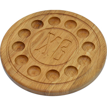 Easter Oak Divided Serving Tray, 30 cm - Image 2