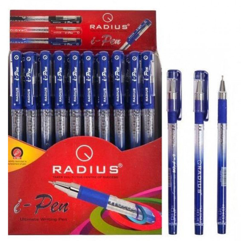 Radius i-Pen Blue Ballpoint Pen - Image 4