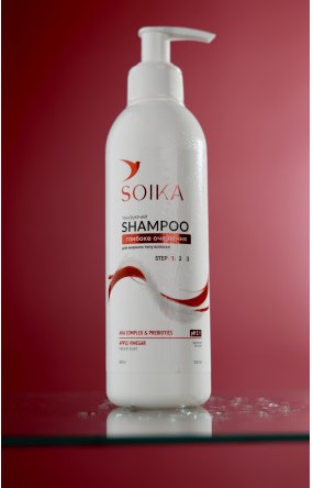 Soika Deep-Cleansing Toning Shampoo, 300 mL - Image 2