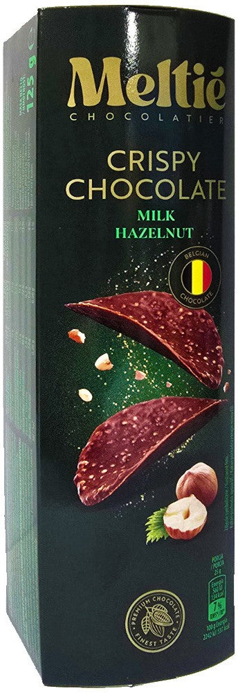 Meltie Milk Hazelnut Chocolate Chips, 125 g