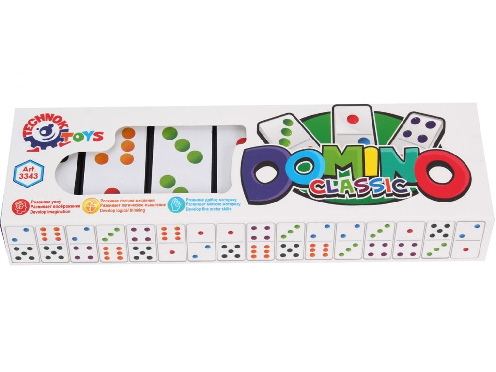 TechnoK 3343 Dominoes Board Game - Image 2