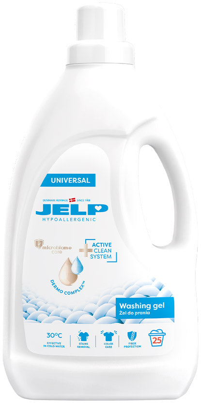 JELP Universal Hypoallergenic Laundry Detergent Gel, 25 Loads, 2 L