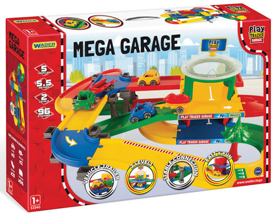 Wader 53140 Garage with Track Play Set - Image 2