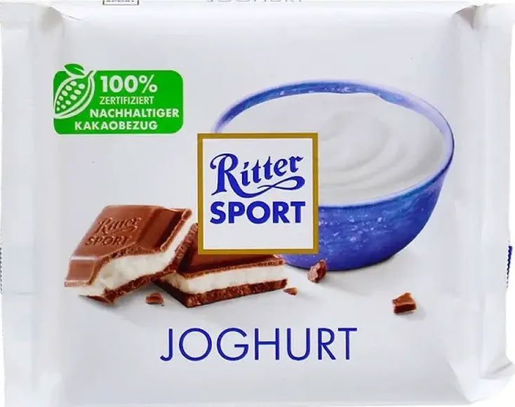 Ritter Sport Chocolate Joghurt, 100 g