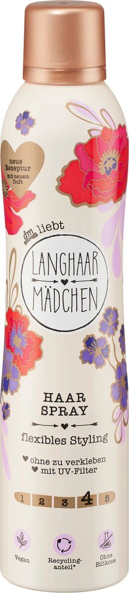 Langhaar Madchen Hair Spray Hold 4, 300 mL - Image 2