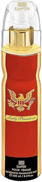 Emper Lady Presidente Perfumed Body Spray, 250 mL