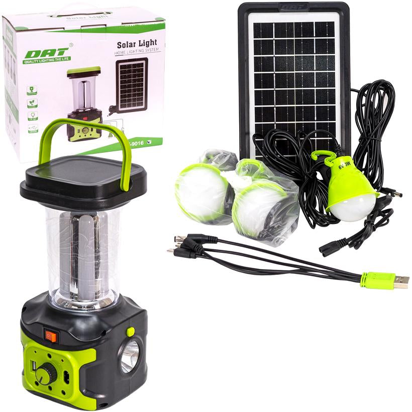 DAT AT-9016 Portable Solar Power Station with Lantern
