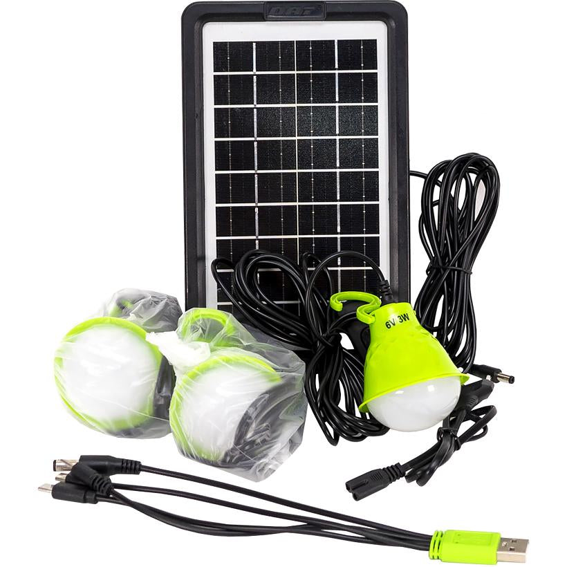DAT AT-9016 Portable Solar Power Station with Lantern - Image 4