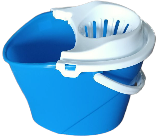 Konsensus Oval Mop Bucket with Wringer, 12 L