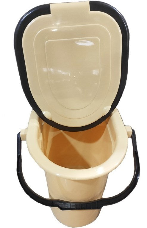 Beige Toilet Bucket - Image 2