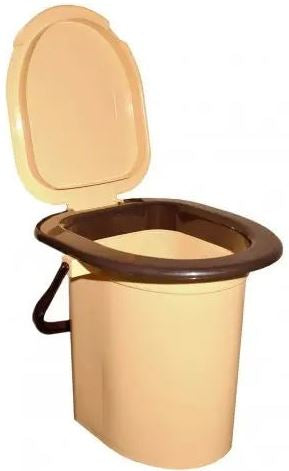 Beige Toilet Bucket - Image 3