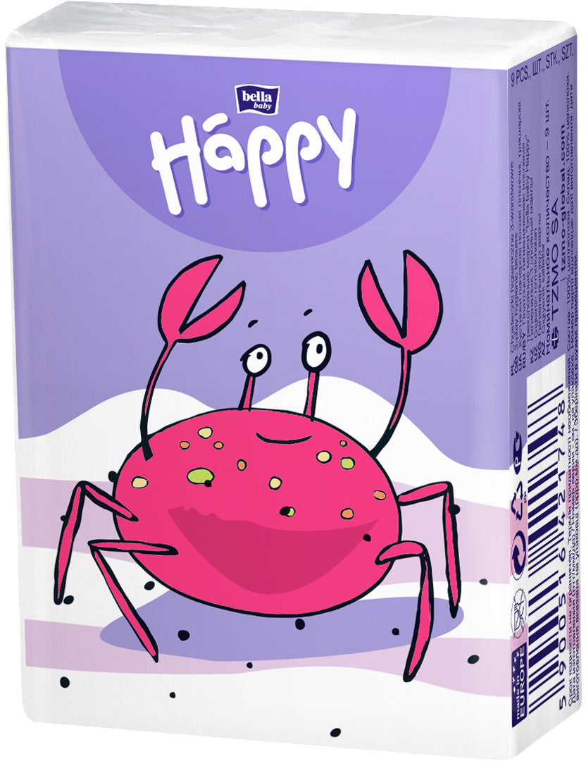 Happy Bella 3-Ply Facial Tissues, 9 pcs - Image 2