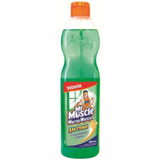 Mr. Muscle Green Glass Cleaner Round Refill, 500 mL