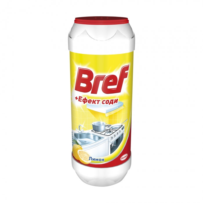 Cleaning powder Bref baking soda effect lemon 500 g