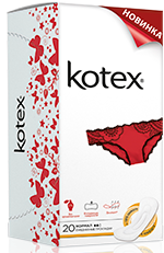 Kotex Normal Panty Liners, 20 pcs
