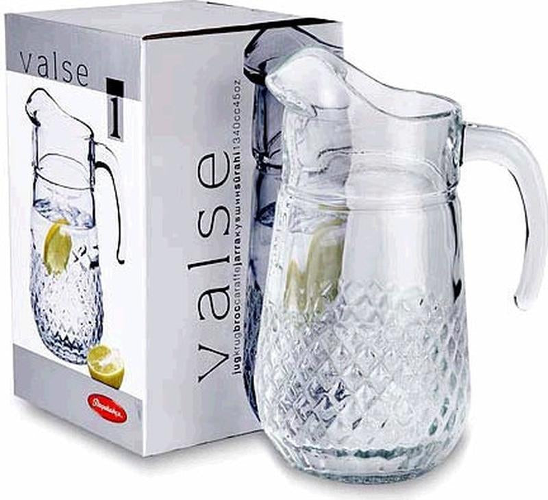 Pasabahce Valse 43474 Pitcher, 1.34 L