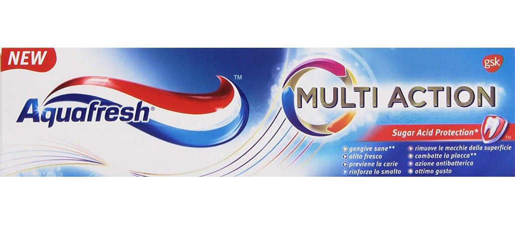 Aquafresh Multi Action Toothpaste, 75 mL