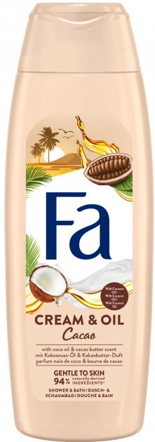 Fa Cream & Oil Cacao Shower Gel, 250 mL