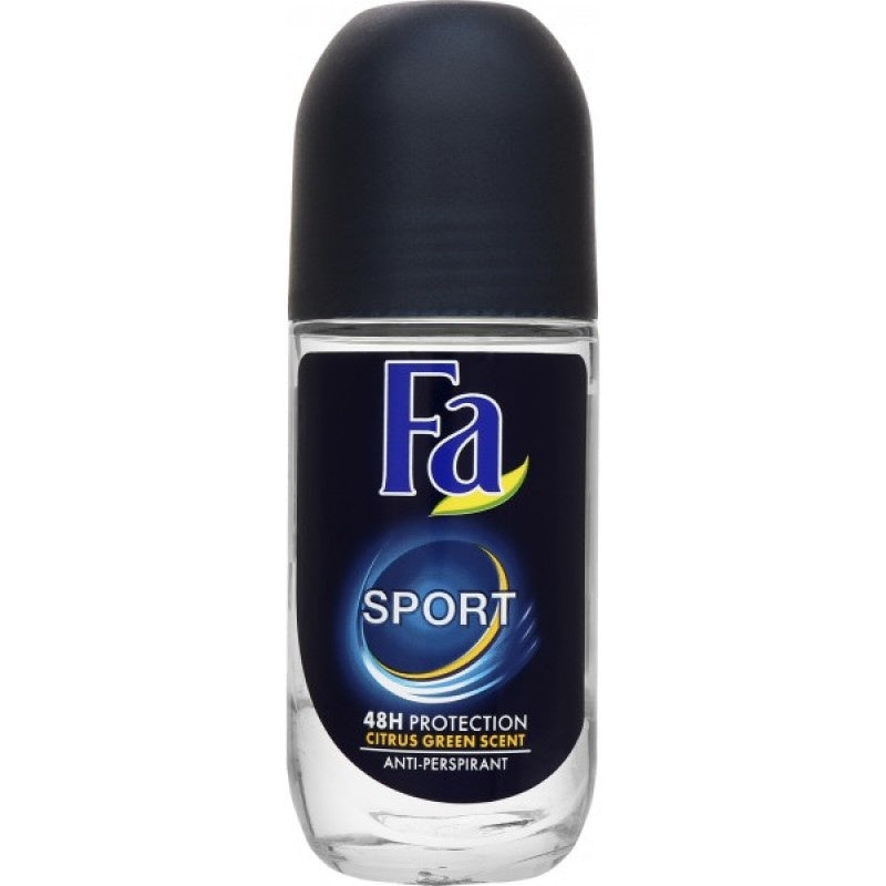 FA Sport Men's Roll-On Deodorant, 50 mL