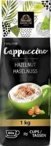 Bardollini Hazelnut Cappuccino, 1 kg