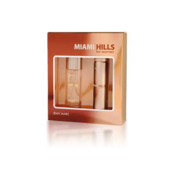 Jean Marc Miami Hills Women's Gift Set: Eau de Toilette 50 mL & Aerosol Deodorant 75 mL