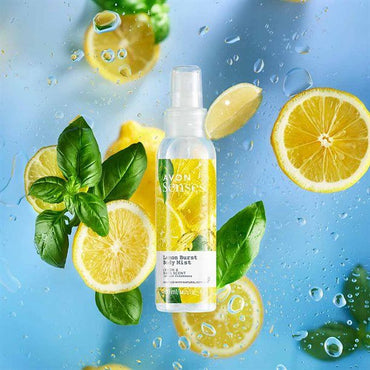 Avon Senses Lemon Burst Body Lotion Spray, 100 mL - Image 2