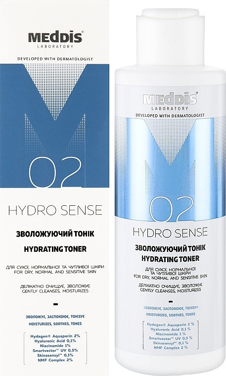 Meddis Hydro Sense Moisturizing Toner, 150 mL