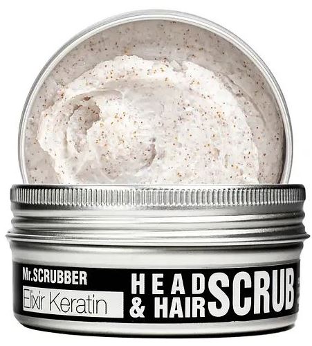 Mr. Scrubber Elixir Keratin Hair & Scalp Scrub, 100 mL