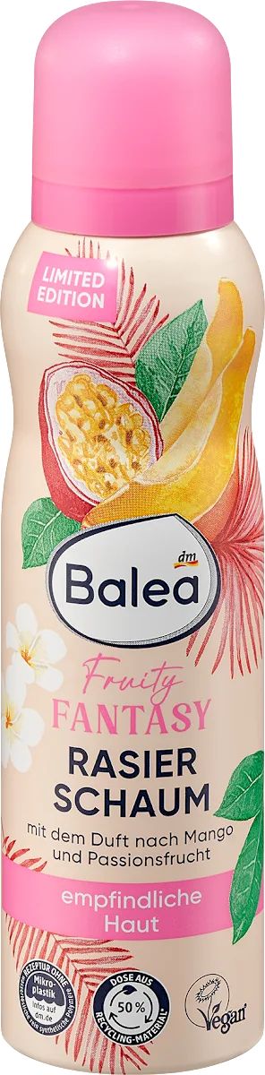 Balea Women's Shaving Foam Fruity Fantasy 150 mL