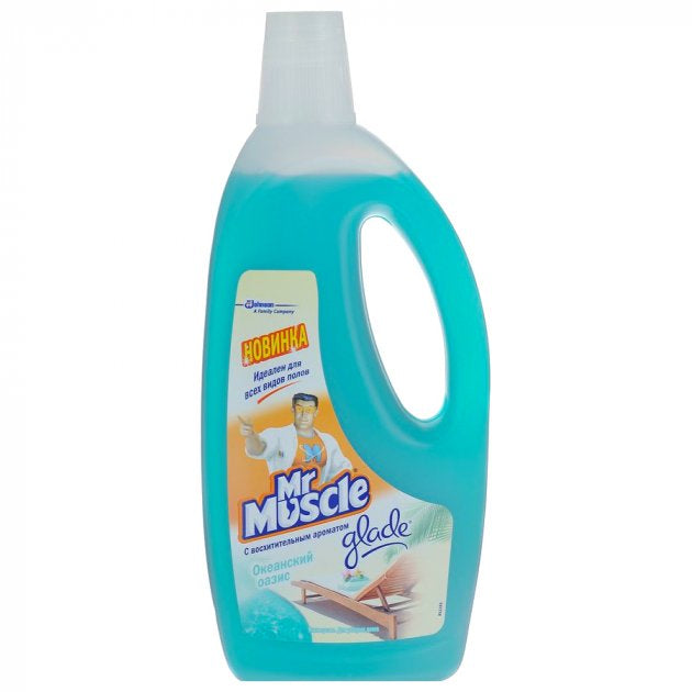 Mr.Muscle Ocean Oasis Floor Cleaner, 750 mL