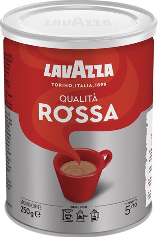 Lavazza Qualità Rossa Ground Coffee Can, 250 g