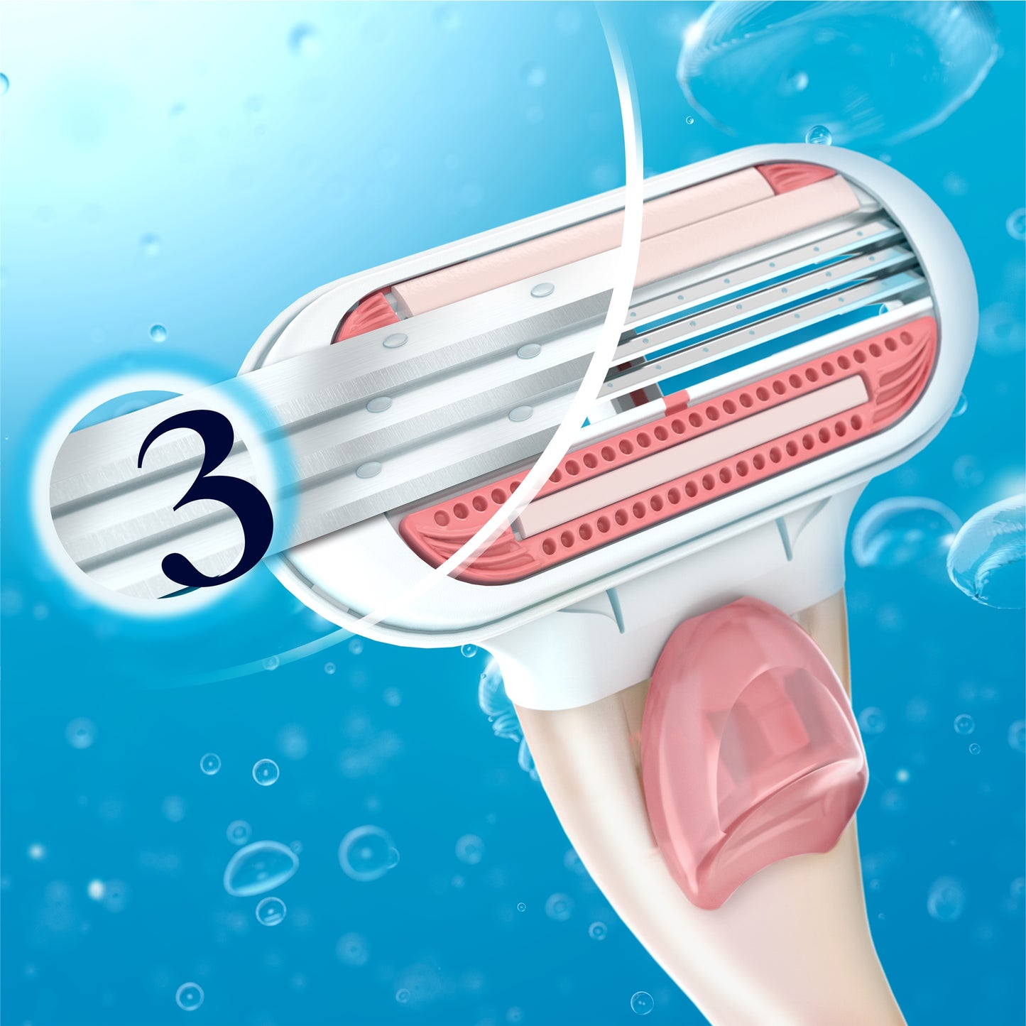 Gillette Venus Divine Replacement Razor Cartridges, 4 pcs - Image 3