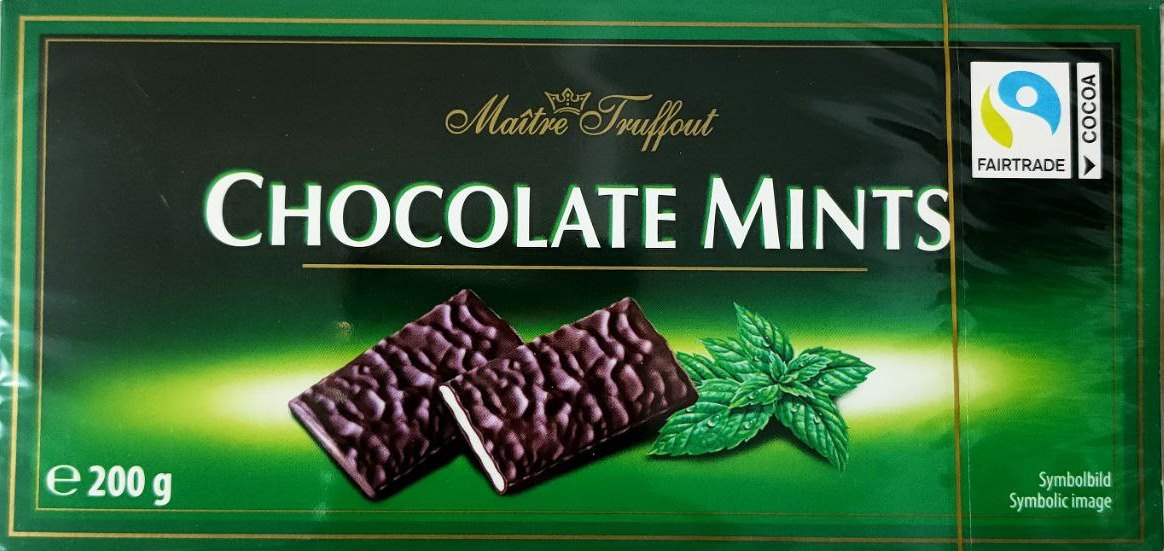 Maitre Truffout Chocolate Mints, 200 g
