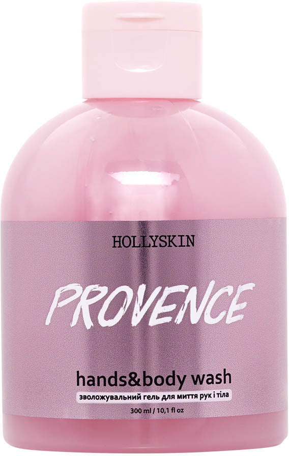 Hollyskin Provence Moisturizing Hand & Body Wash Gel, 300 mL