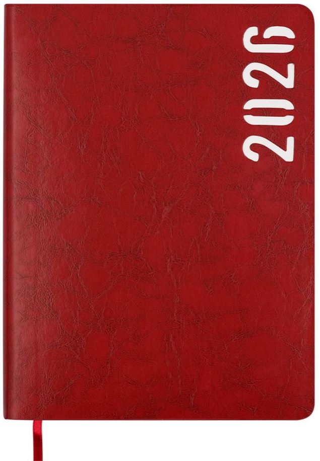 Buromax 2026 A5 Mind BM21152-05 chervrnyy Dated Weekly Planner