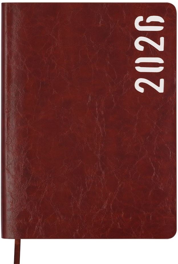 Buromax 2026 A5 Mind BM21152-25 Brown Dated Weekly Planner