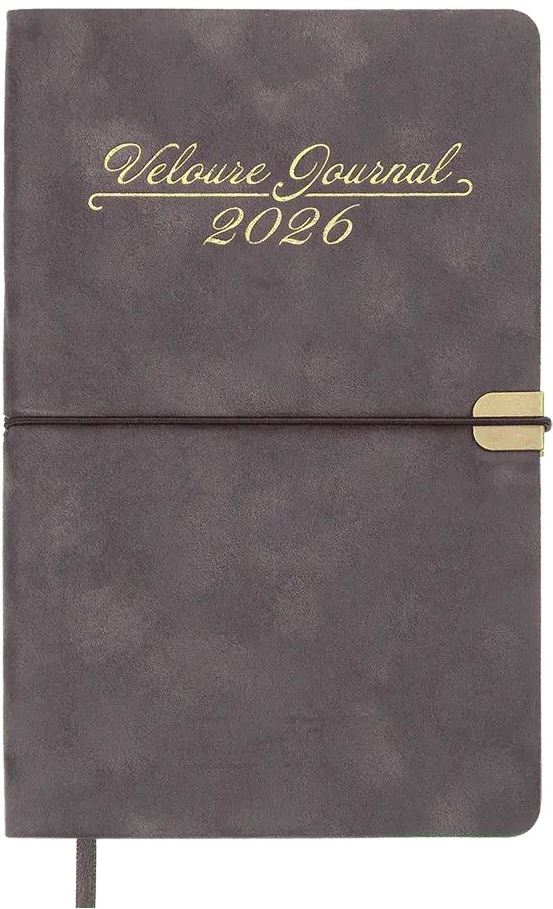Buromax 2026 A5 Velour BM2710 Assorted Dated Weekly Planner