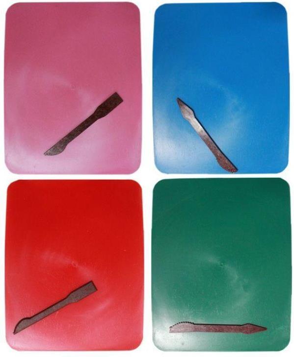 Modeling Clay Board with Sculpting Tool, 25 x 19 cm